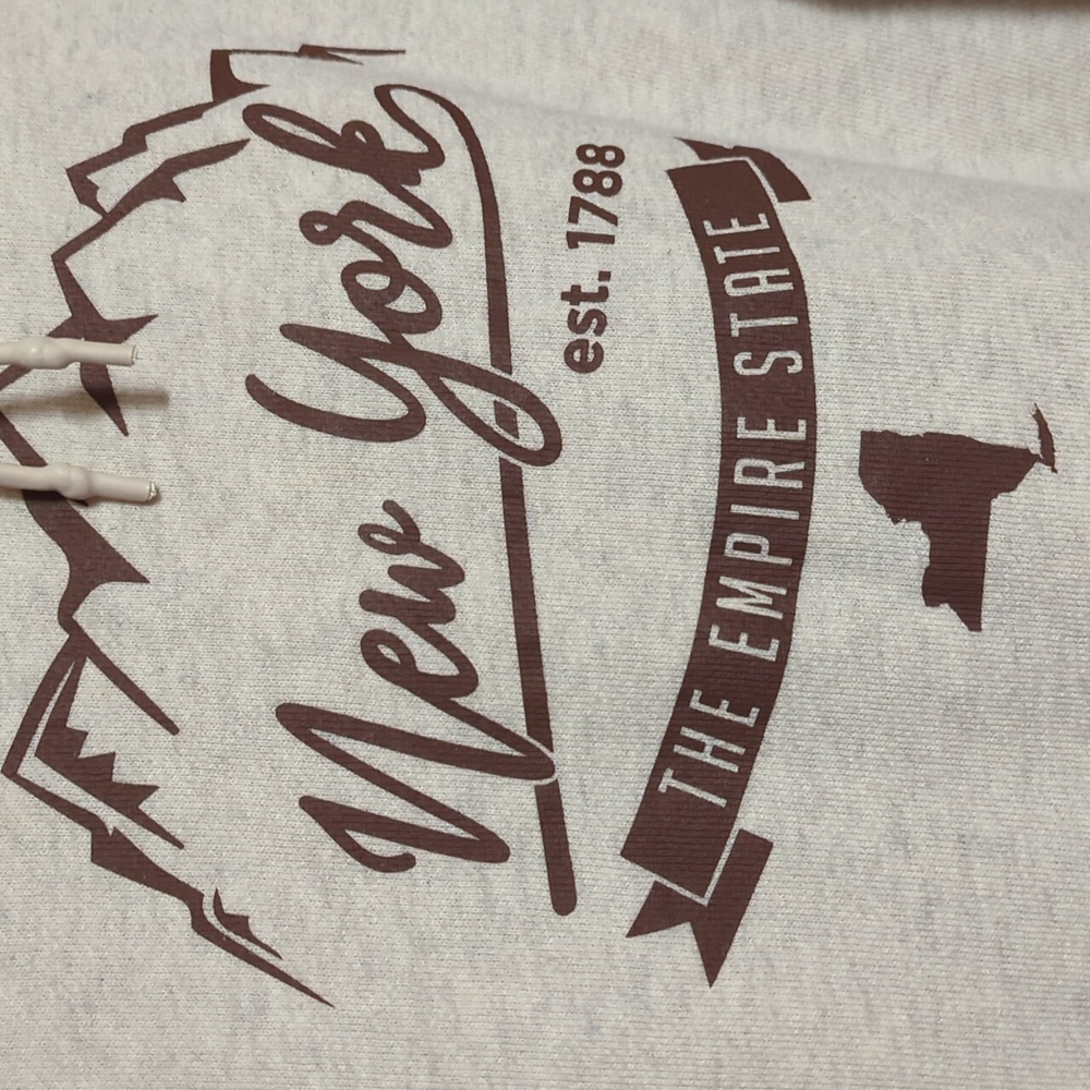 State of Mine New York City Hoodie Unisex Sweatshirt Size XL New MSRP $44.50 - Picture 2 of 4